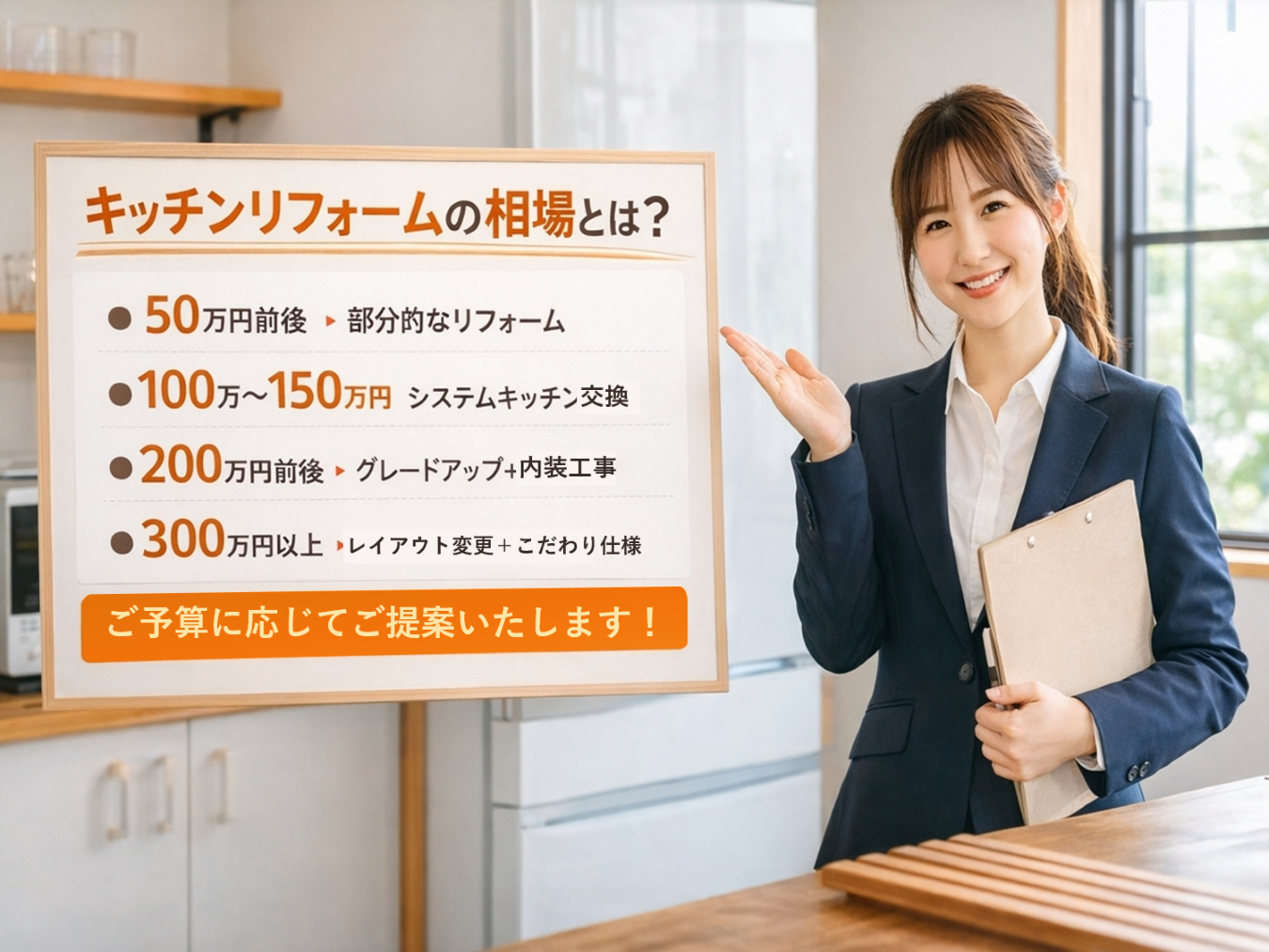 キッチンリフォームの相場　横浜市　神奈川