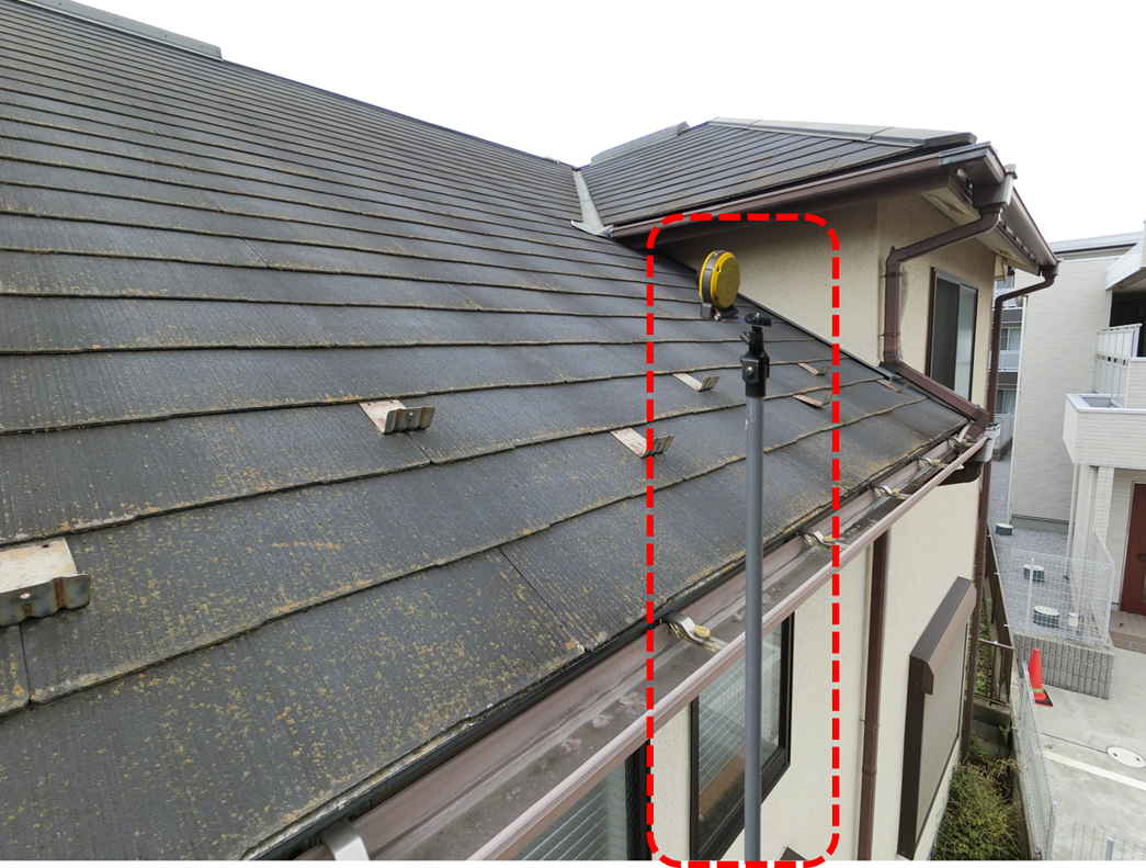 高所作業用のカメラ