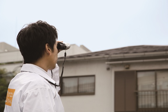 外壁診断　住宅診断